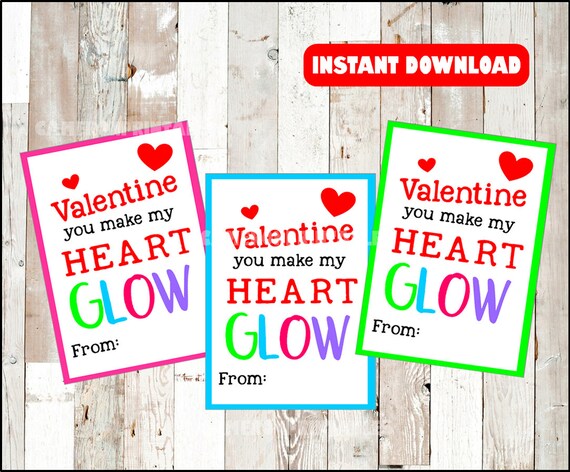 Your self Generate My Centre Shine Neon Valentine for Shine Adhere Occasion Desire Tag Card Printable for College or university Clroom Switch Immediate Down load photograph regarding You Make My Heart Glow Printable named By yourself Deliver My Center Shine Neon Valentine for Shine Adhere Social gathering Want Tag Card Printable for Faculty Clroom Substitute Fast Obtain