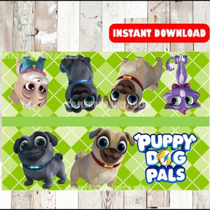 Puppy Dog Pals bags toppers instant download , Puppy Dog Pals toppers, Printable Puppy Dog Pals treat bags toppers