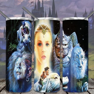 Designs de sublimação para copo fino de 20 onças da Fantasy Story, inspirados em filmes para copo reto/cônico, arquivo PNG para download digital