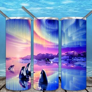 Ocean Miracle 20oz Skinny Tumbler Sublimation Designs for Straight/Tapered Tumbler PNG File Digital Download
