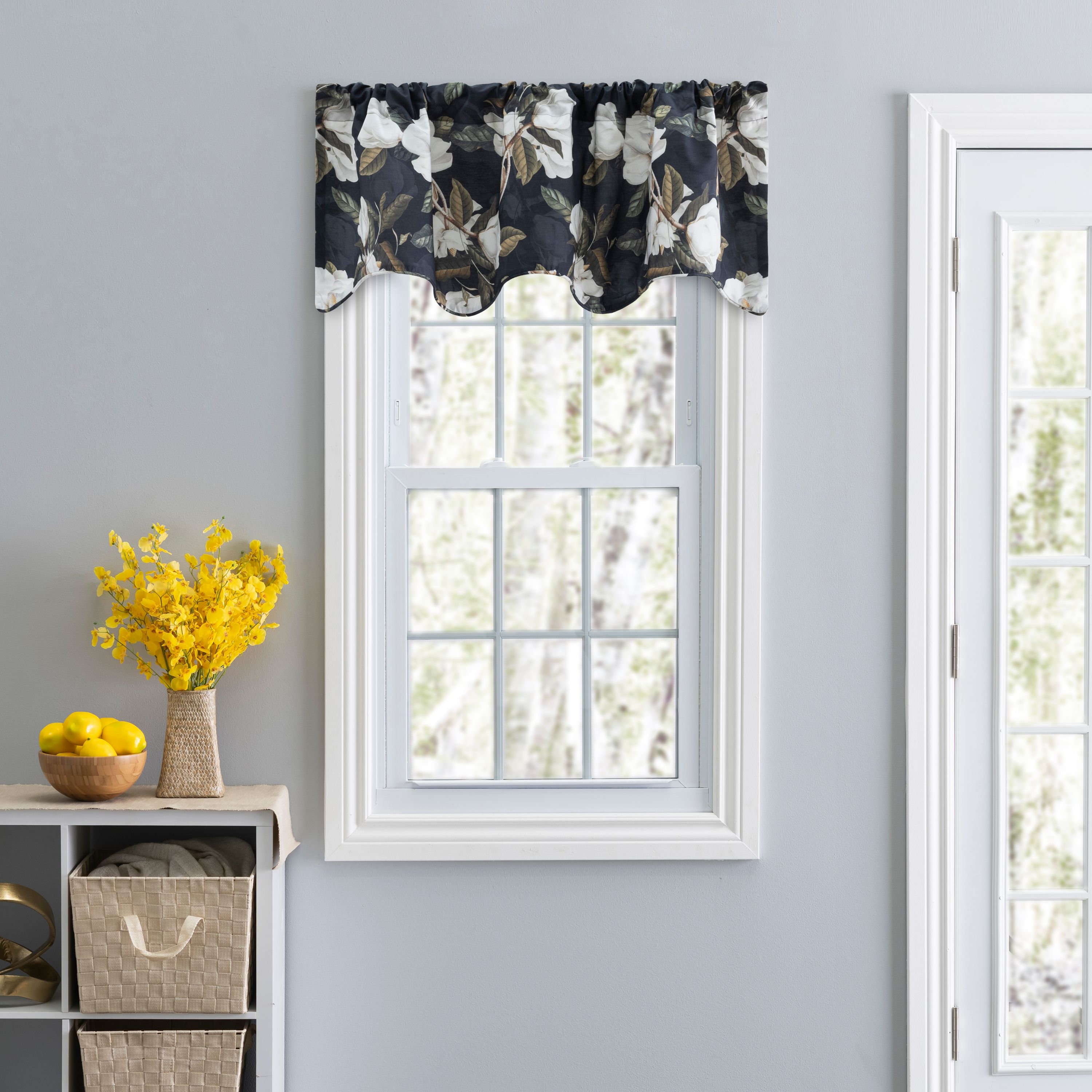 MAGNOLIA VALANCE 50WIDE X16 LENG - Etsy