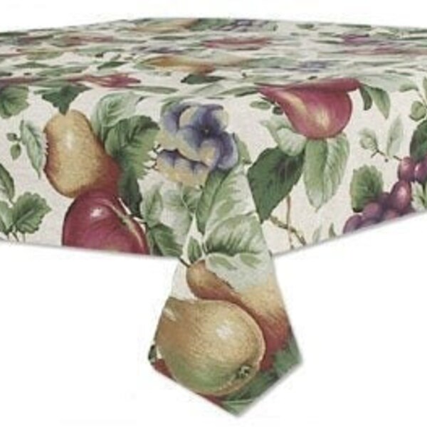 Sonoma Fruit Pattern Print Fabric Tablecloth