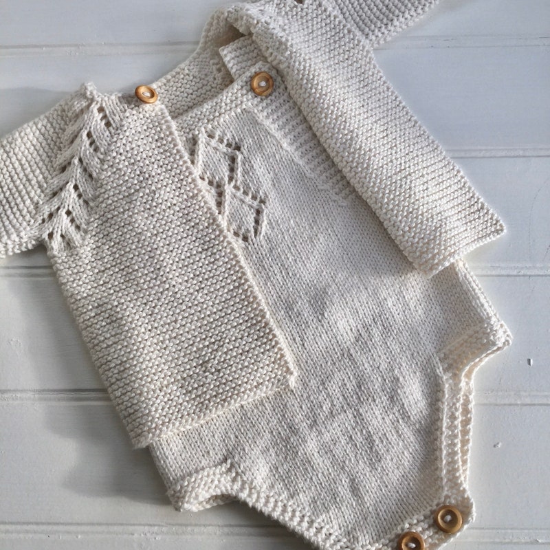 Baby Knitted Lovely Orange Romper