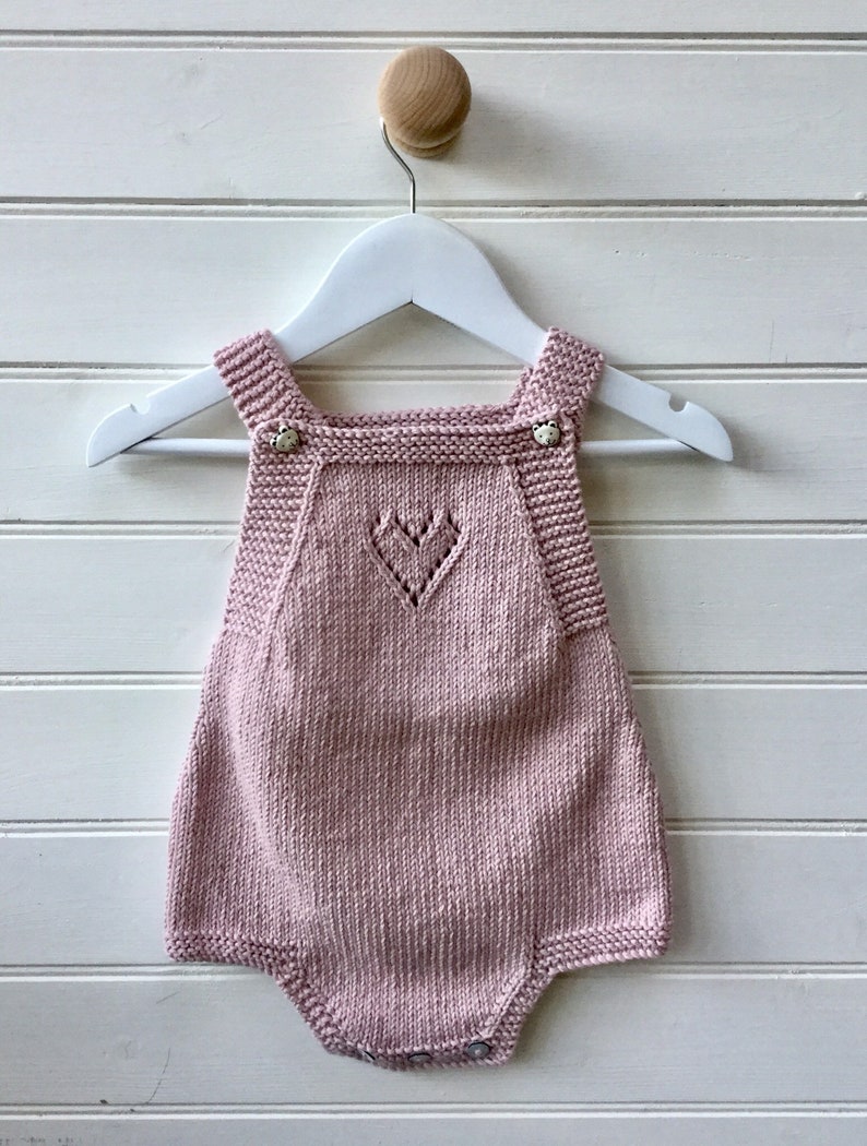 Baby Romper Knitted Baby Romper Baby Girl Romper Baby Etsy UK