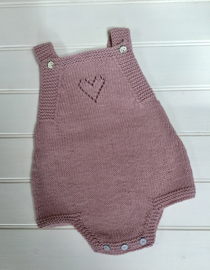 Baby Romper Knitted Baby Romper Baby Girl Romper Baby Etsy UK