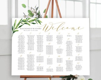 seating chart etsy seating chart template
