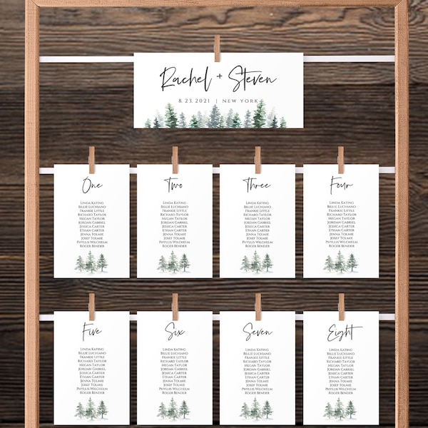 Seating Chart - Etsy