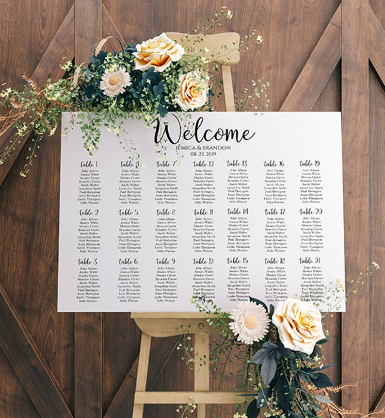 36+ Wedding seating plan template uk