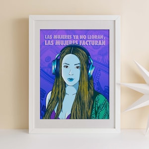 Shakira Poster - 8.5x11