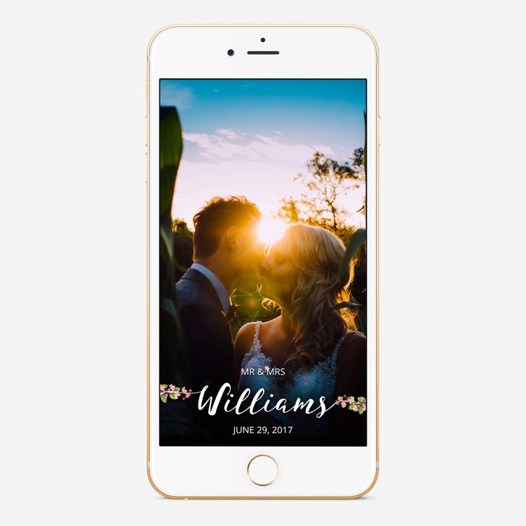 For sale forever Wedding Snapchat Geofilter, Custom