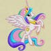 Princess Celestia Embroidery Design, My Little Pony Embroidery Design, Baby Embroidery Design, Girl embroidery design, My Little Ponies