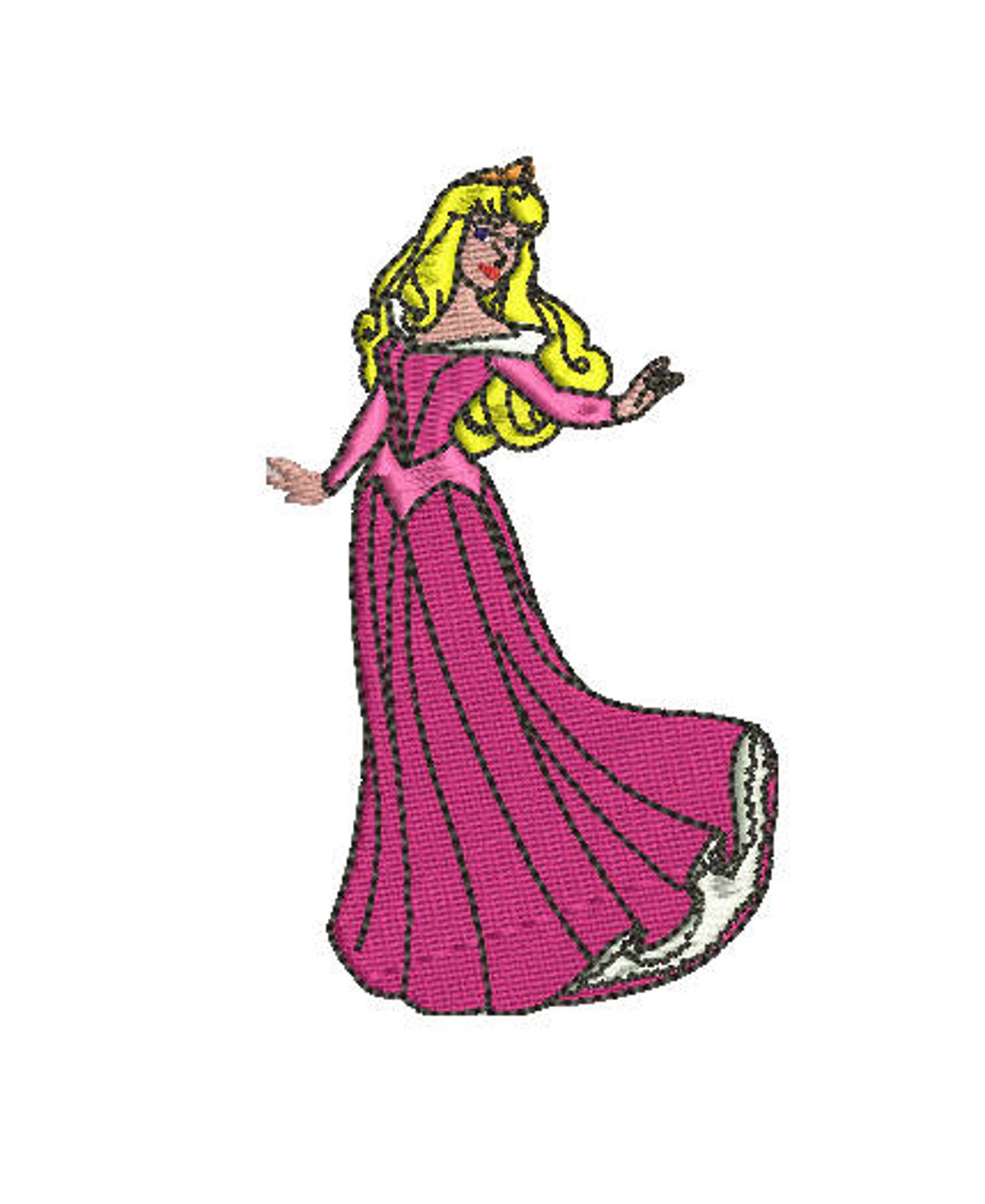 Aurora Embroidery Design Sleeping Beauty Embroidery Design | Etsy