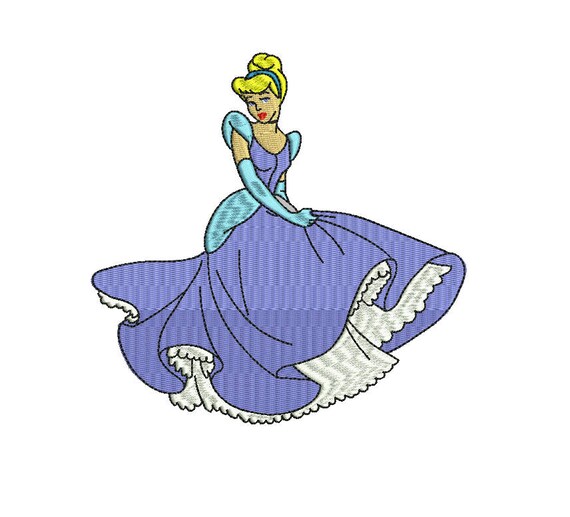 Cenicienta Del Bordado Diseno Disney Princesa Bordado Bebe Etsy