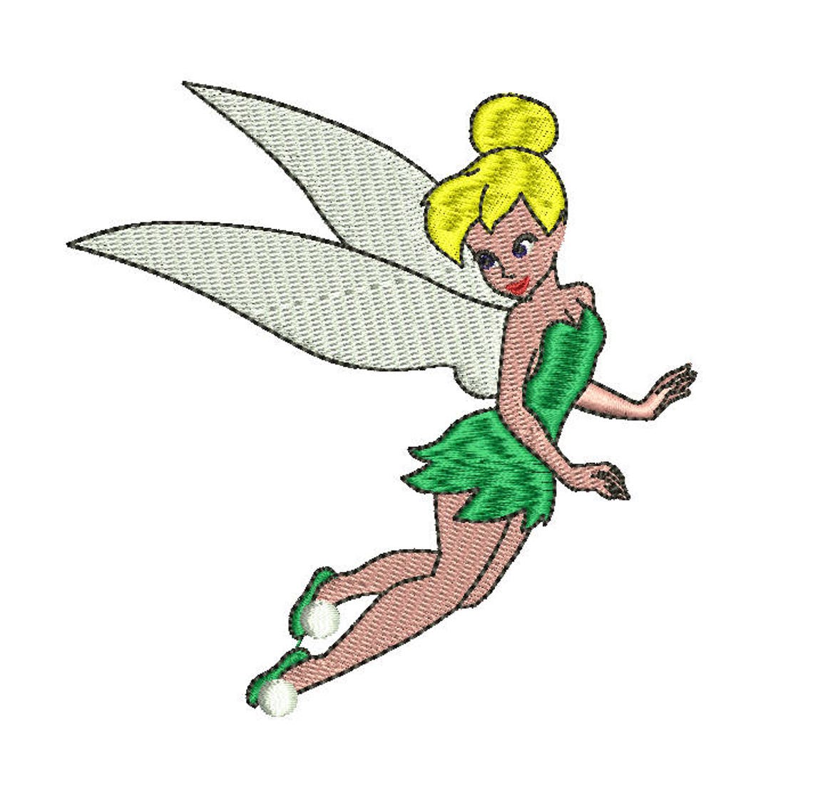 Tinkerbell Embroidery Design Fairy Embroidery Design Disney Etsy
