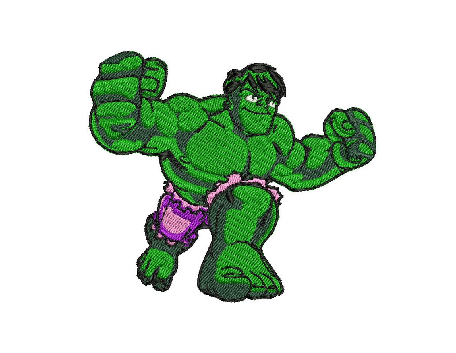 Hulk Embroidery Design Avengers Embroidery Design Marvel image 0.