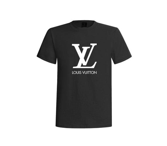 Louis vuitton inspired t shirt Vuitton t shirt glitter LV | Etsy