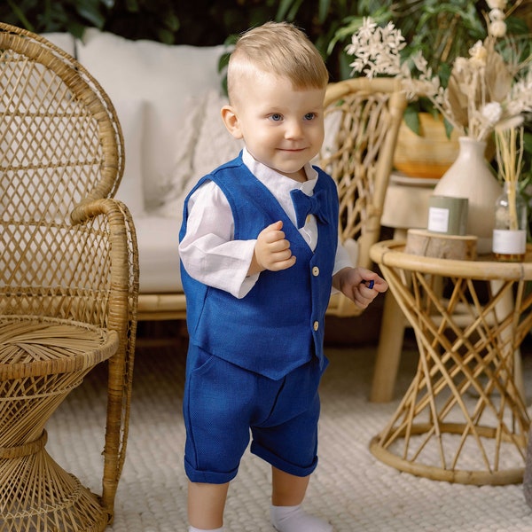 Boy Baptism Suit Etsy