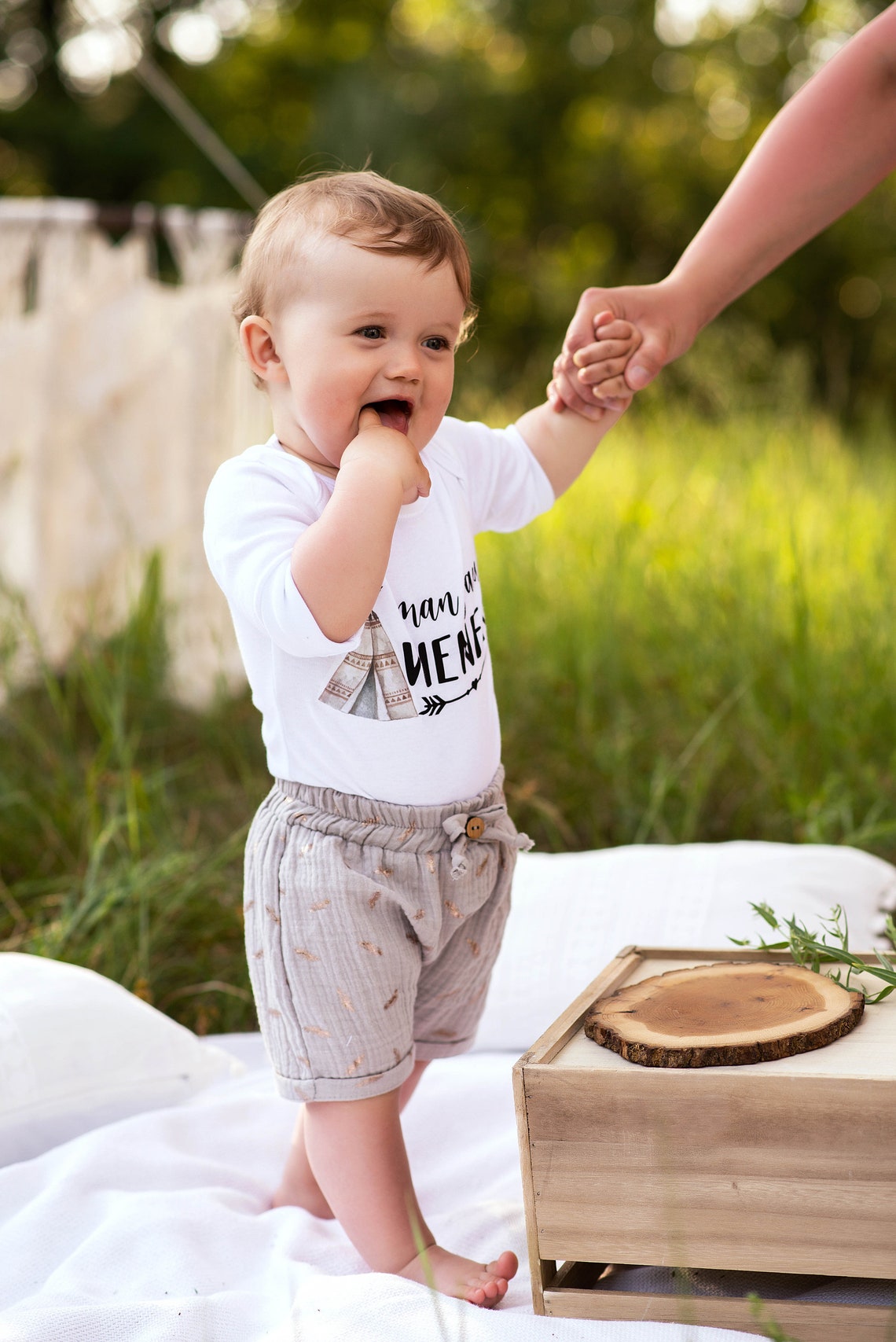 Baby Boy Bloomers Baby Boy Summer Clothes Boy Shorts Gris Etsy