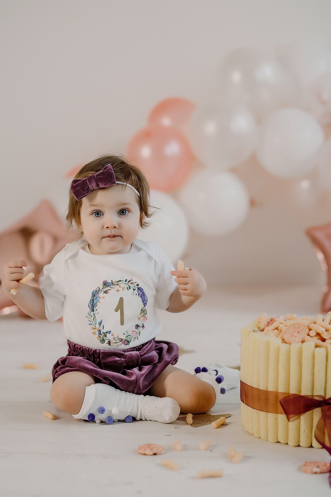 Purple First Birthday Outfit Purple Birthday Dress For 1st Birthday Girl Purple  Dress Baby Girl