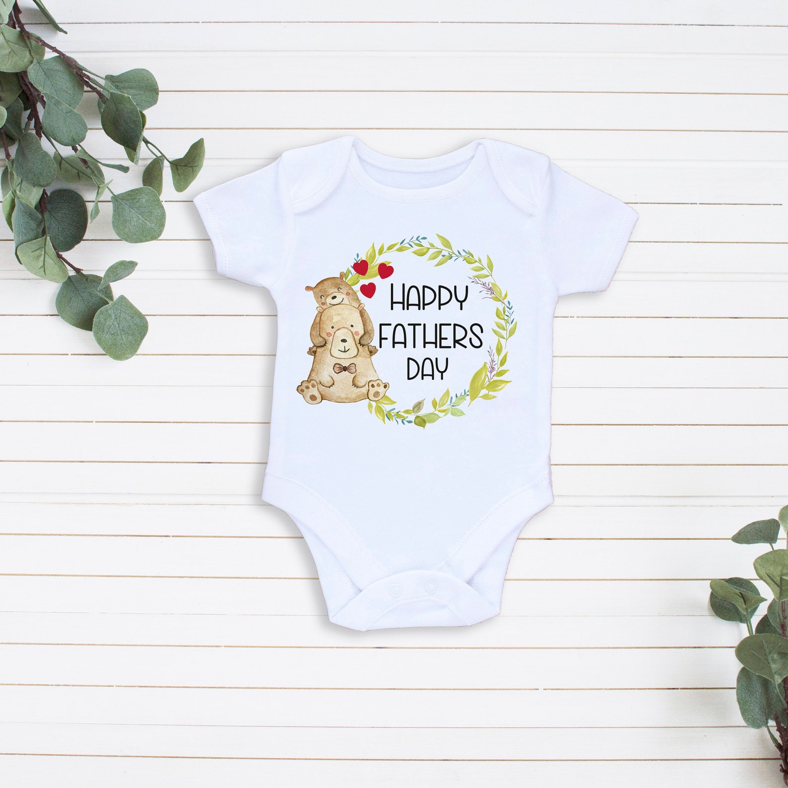 Fathers Day Baby Outfit Baby Boy Outfit Happy Fathers Day Gift Etsy