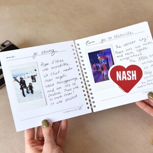 30 After 30 Bucket List Journal; Personalised 30th Birthday Gift Book image 8