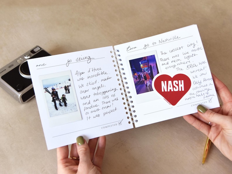 30 After 30 Bucket List Journal; Personalised 30th Birthday Gift Book image 8