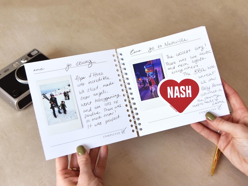 Personalised 50th Birthday gift for him | 50 After 50 Bucket List Book afbeelding 5