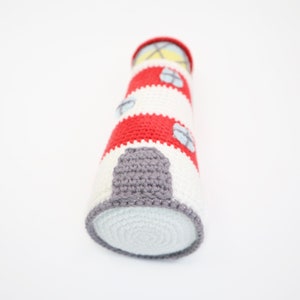 Lighthouse Crochet Amigurumi Pattern Smiley Crochet Things PDF Download Written Instructions and Photo Tutorial image 4