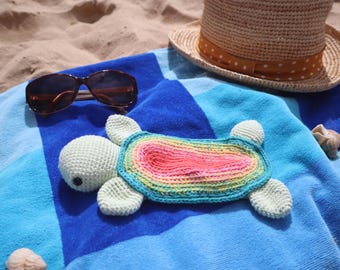 Turtle Sunglasses Case - Crochet Pattern - Smiley Crochet Things - PDF Download - ENGLISH Written Instructions and Photo Tutorial