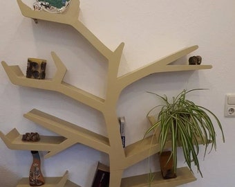 Tree Bookshelf Etsy