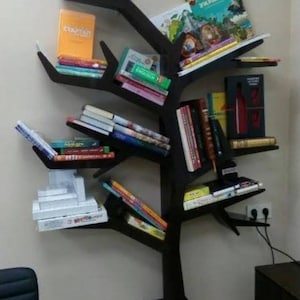 Tree bookshelf, books, tree shelf image 7