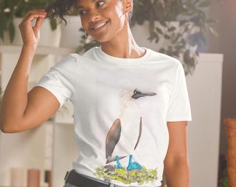 Blue Footed Booby Short-Sleeve Unisex T-Shirt
