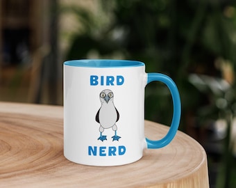 Blue-Footed Booby - Bird Nerd - Mug - Birder - Bird Lover - Wildlife - Nature
