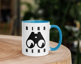 Bird Nerd Binoculars - Mug - Birder - Bird Lover - Wildlife - Nature