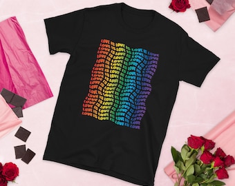 Love Is Love Rainbow LGBT Pride Shirt