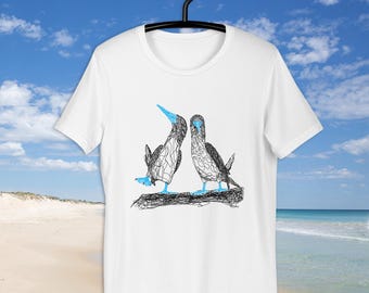 Blue Footed Booby T-shirt, Bird Lover Gift