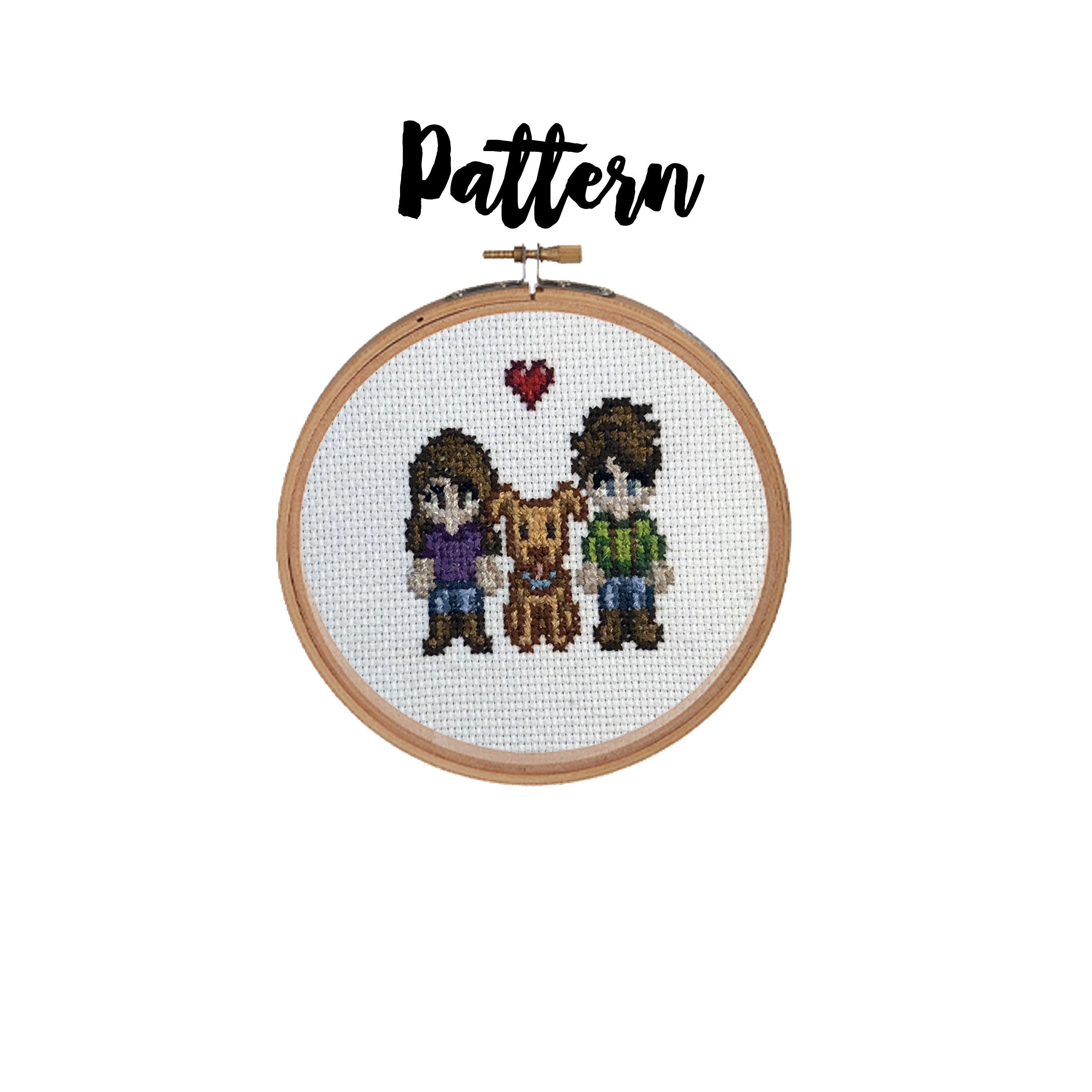 Custom Stardew Valley Family Cross Stitch Pattern Etsy Canada