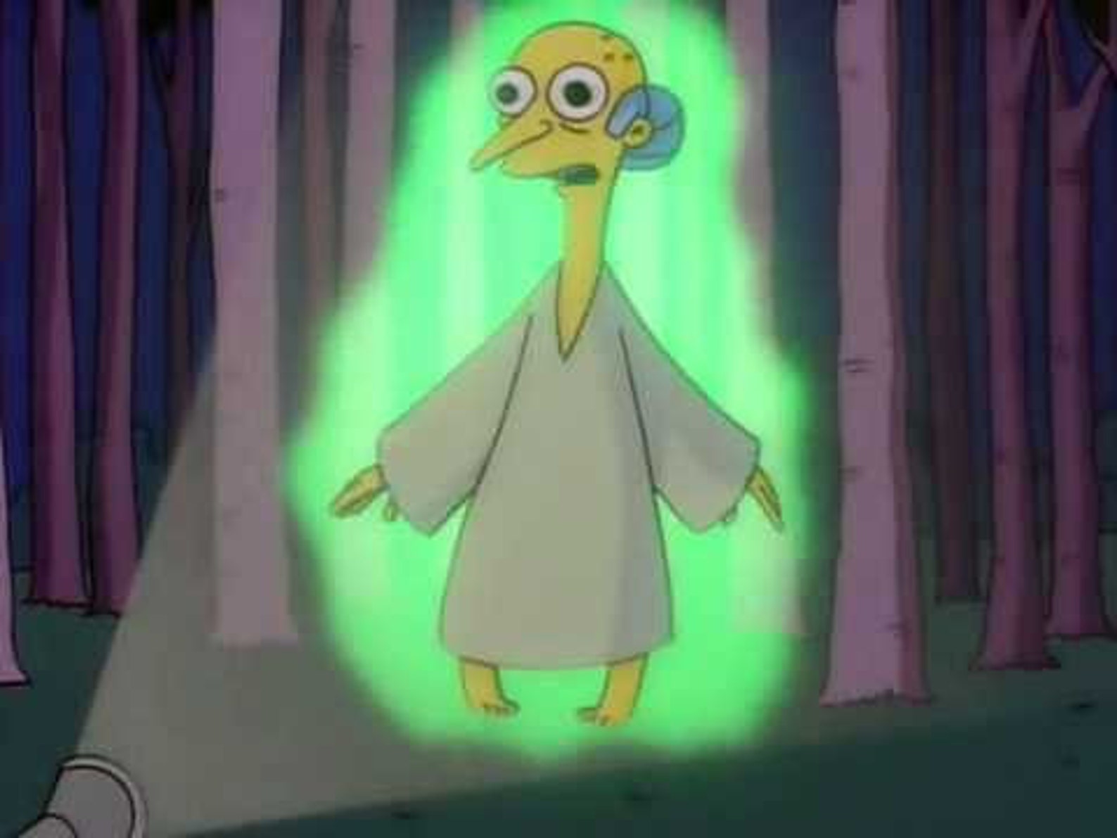 Mr Burns I Bring You Love Glow in the dark cross stitch Etsy
