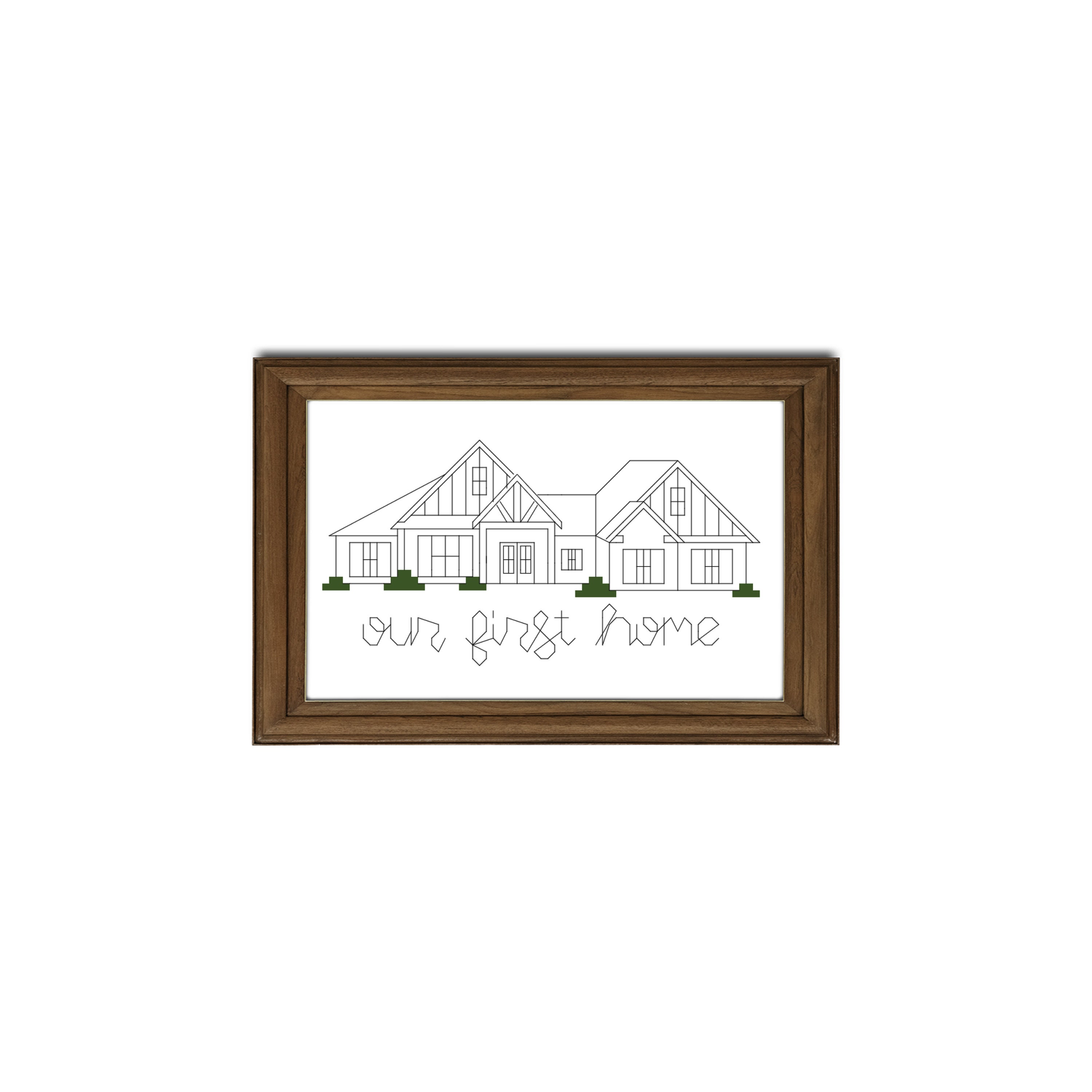 Custom House Cross Stitch Cross Stitch - Etsy