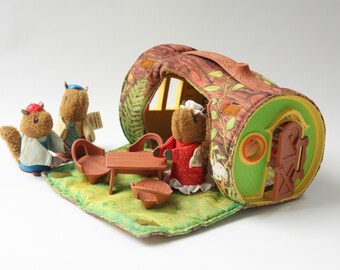 fisher price woodsey squirrel log house