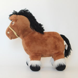 Adorable CHEVAL P'tits BOUTS de CHOUX Jouet Vintage Coleco, 1984, Fabriqué en Corée image 4