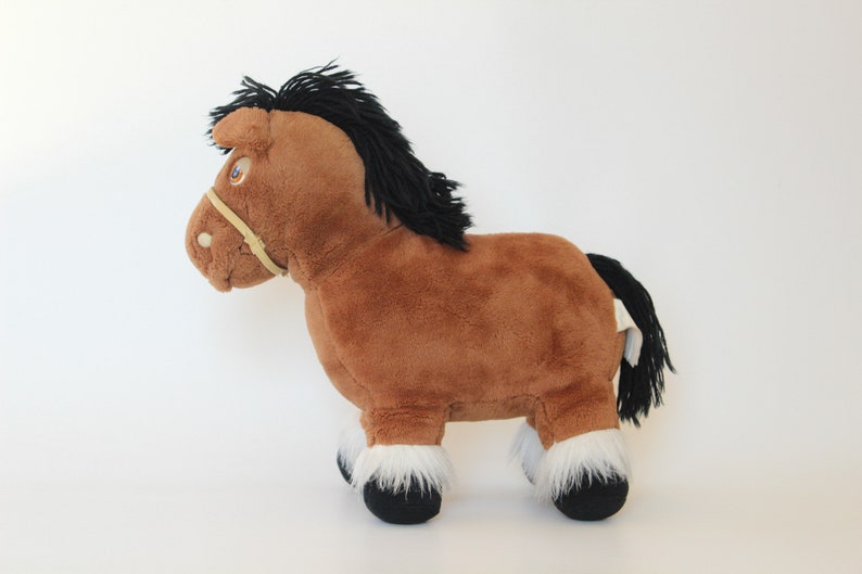 Adorable CHEVAL P'tits BOUTS de CHOUX Jouet Vintage Coleco, 1984, Fabriqué en Corée image 4