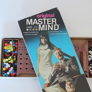 Complete! Original MASTER MIND Game, Vintage Board Game, Parker Brothers, 1972