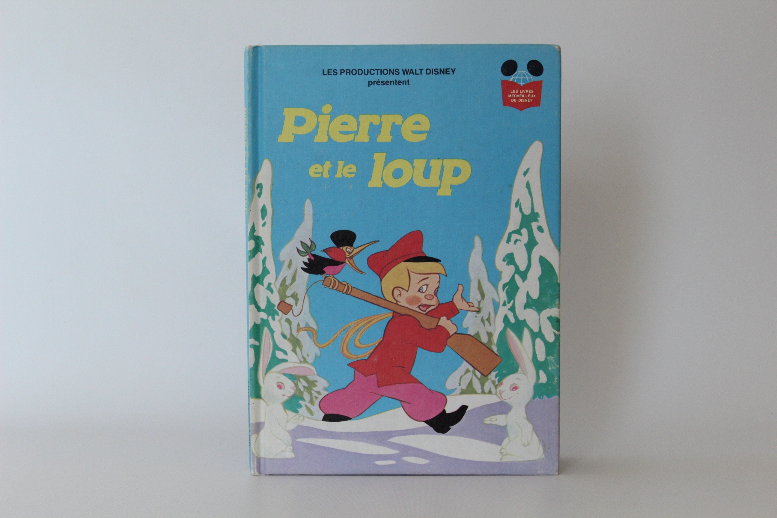 PIERRE Et Le LOUP, Vintage FRENCH Disney Book, Édition Club Du
