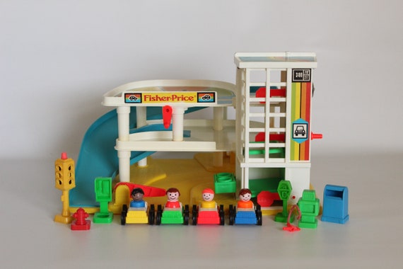 fisher price garage 1990