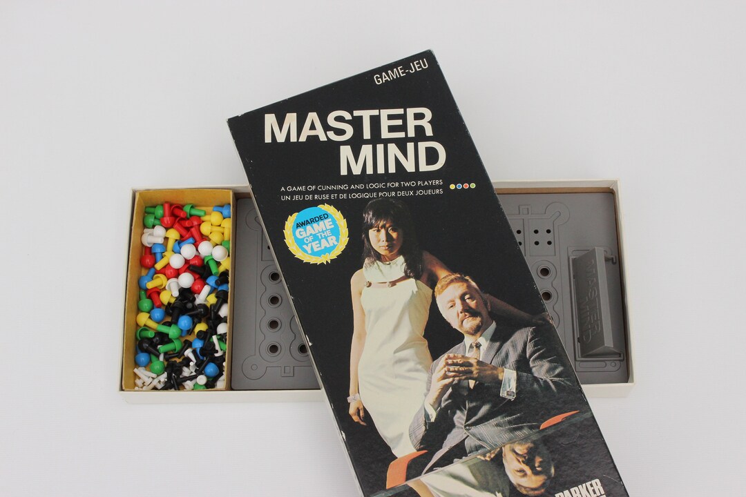 Complete Original MASTER MIND Game Vintage Board Game Etsy