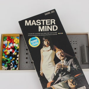 Complete! Original MASTER MIND Game, Vintage Board Game, Parker Brothers, 1972