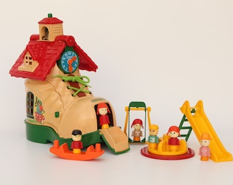 Beautiful! MATCHBOX Live-n-learn Play BOOT School, Shoe House