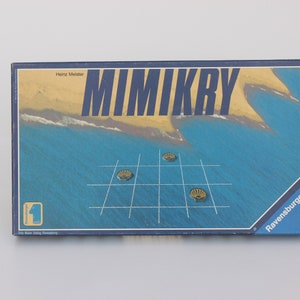 Complete! MIMIKRY, 1989, Vintage SOLITAIRE Board Game, RAVENSBURGER, Made in West Germany
