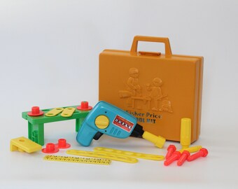 COMPLETE Vintage Fisher Price 924 TOOL 